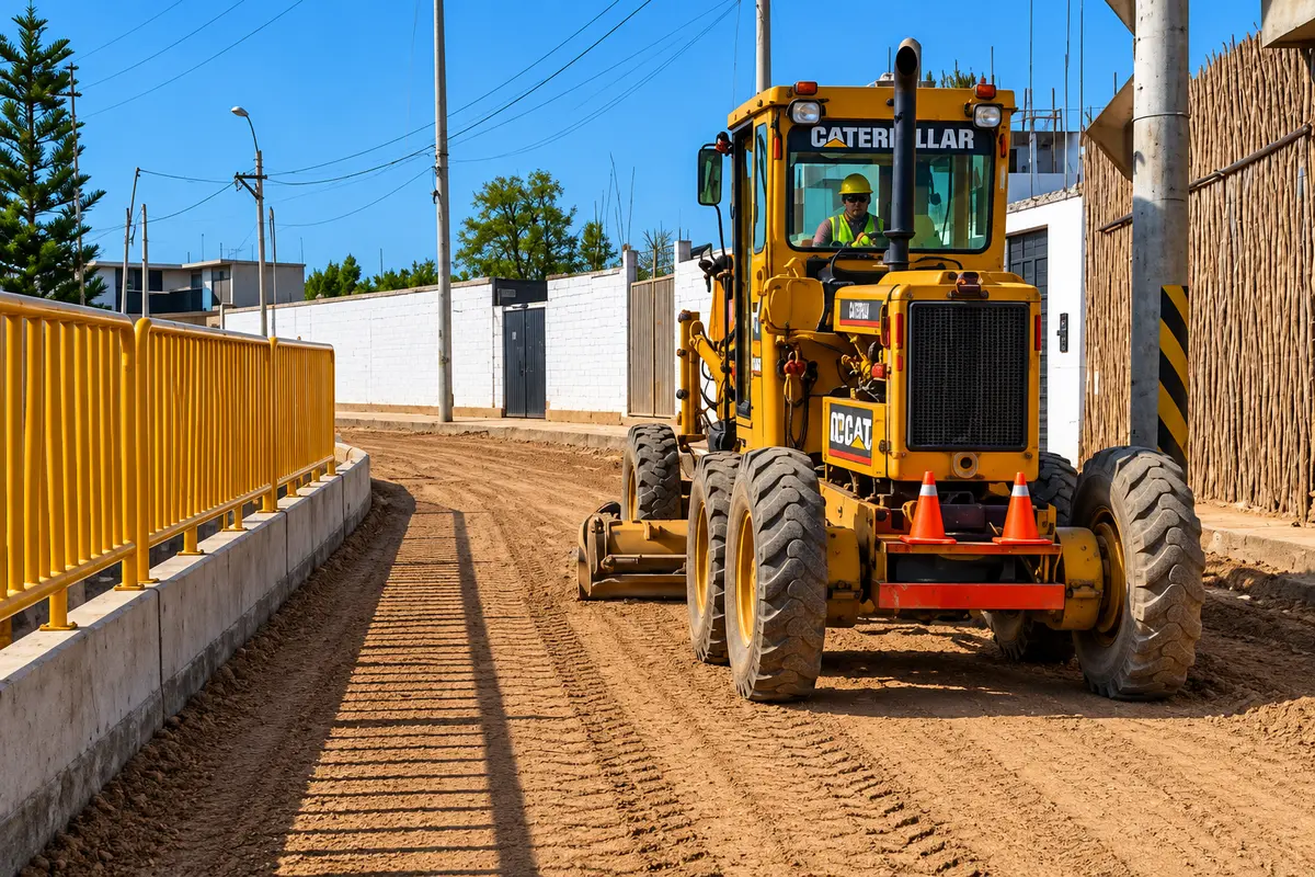 Obra INFRAESTRUCTURA VIAL: PISTAS Y VEREDAS